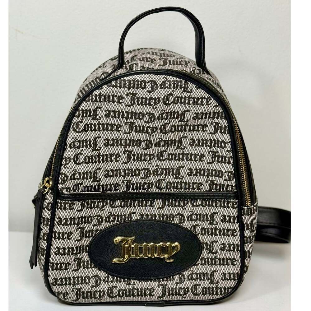 Juicy Couture Mini Backpack, Black